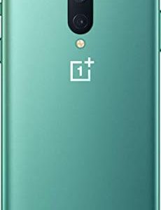 OnePlus 8 Glacial Green,​ 5G Unlocked Android Smartphone U.S Version, 8GB RAM+128GB Storage, 90Hz Fluid Display,Triple Camera, with Alexa Built-in,