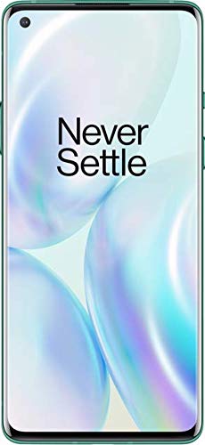 OnePlus 8 Glacial Green,​ 5G Unlocked Android Smartphone U.S Version, 8GB RAM+128GB Storage, 90Hz Fluid Display,Triple Camera, with Alexa Built-in,