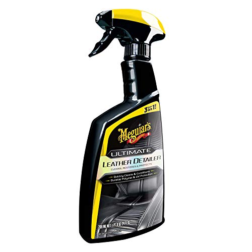 Meguiar's G201324SP Ultimate Leather Detailer - 24 Oz Spray Bottle