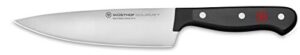 wÜsthof gourmet 6" chef's knife, black