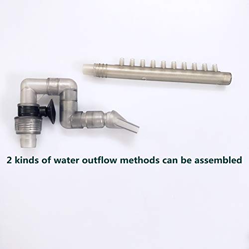 BASE WAVE Aquarium External Filter Accessories Inflow Outflow Kit for Canister Filter 1/2'' ID Hose