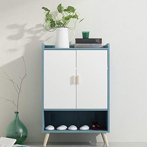 GDLMA Storage Cabinet, Blue Sideboard,Multi-Function Shoes Case for Hallway,Dining Room,Kitchen or Bedroom