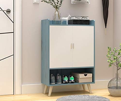 GDLMA Storage Cabinet, Blue Sideboard,Multi-Function Shoes Case for Hallway,Dining Room,Kitchen or Bedroom