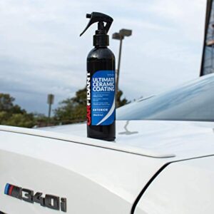 Carfidant Scratch & Swirl Remover + Ceramic Coating Spray - Polish & Paint Restorer, Repair Scratches & Seal Paint with Ceramic Car Wax Spray