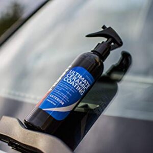 Carfidant Scratch & Swirl Remover + Ceramic Coating Spray - Polish & Paint Restorer, Repair Scratches & Seal Paint with Ceramic Car Wax Spray