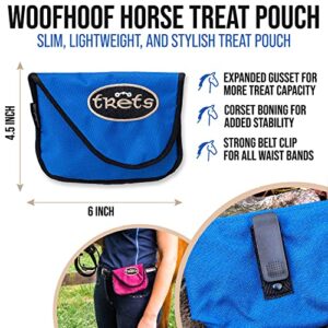 Woofhoof Horse Treat Pouch (Blue)