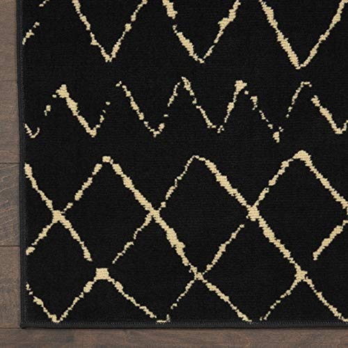 Nourison Grafix Tribal Black 7' x 10' Area Rug, 7' x 10'