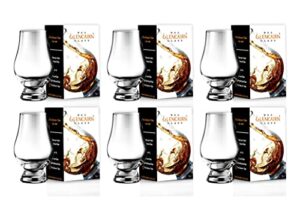 the wee glencairn crystal whiskey glass, miniature whisky tasting glass, set of 6