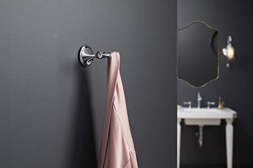 Kohler K-26525-CP Decorative Towel Hook, Polished Chrome