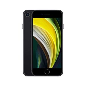 apple iphone se (2nd generation), us version, 256gb, black - unlocked (renewed)