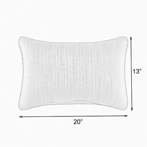 Mozaic Home Sunbrella Spectrum Indigo Outdoor Pillow Set, 13 x 20