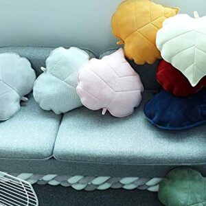 Cyprinus Carpio 3D Leaf Shape Household Pillow Cushion Sofa Lumbar Pillow Household Throw Pillow Decoration 20 * 20 Inch