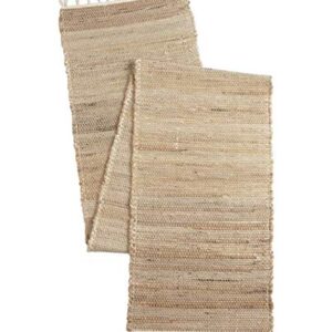 Hand-Made Table Runner - 13'' x 72'' Vintage Farmhouse Mats for Parties, Dining Table, Coasters - Decorative Jute Natural Fibers - Eco-Friendly Accessory - Natural – The Home Talk Store