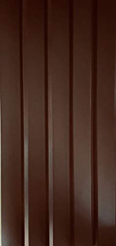 Mobile Home Skirting Dark Brown Box of 8 Solid Panels 16" Wide by 28" Tall. Premium 40 Mil Thickness