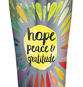 Tervis Hope Peace Gratitude Triple Walled Insulated Tumbler, 20oz Legacy, Stainless Steel