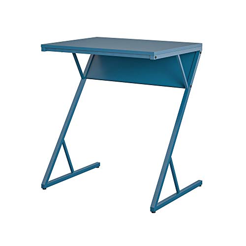 Novogratz Regal Accent, Blue Table/Laptop Desk