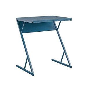 Novogratz Regal Accent, Blue Table/Laptop Desk