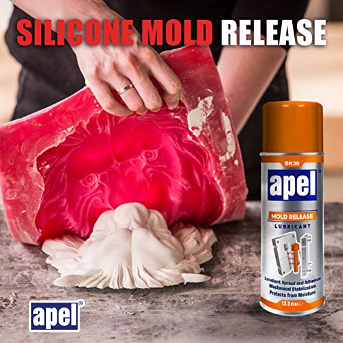 mitreapel Silicone Mold Release Spray (2 x 14.4 oz) Release Agent Aerosol Spray (2 Pack)