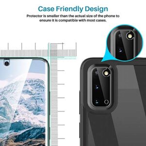 [2+3 Pack] LϟK Designed for Samsung Galaxy S20 2 Pack Screen Protector & 3 Pack Camera Lens Protector, Alignment Frame High Definition Clear Flexible TPU Film