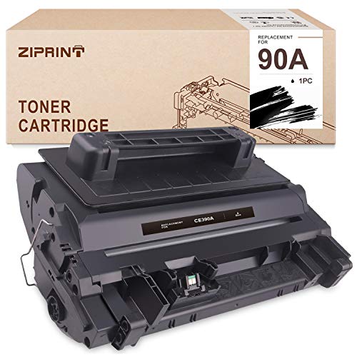 ZIPRINT Compatible 90A CE390A Toner Cartridge Replacement for HP 90A CE390A use with HP Laserjet Enterprise 600 M602 M601 M4555 M602dn M602n M602x M603dn M603n M4555f M4555h (Black, 1-Pack)