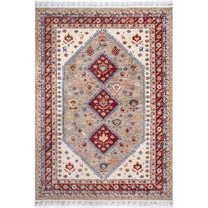 nuLOOM Romee Medallion Tasseled Area Rug, 3' x 5', Beige