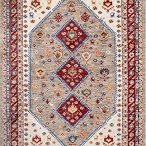 nuLOOM Romee Medallion Tasseled Runner Rug, 2' x 6', Beige