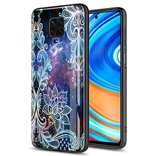 GORGCASE for Redmi Note 9S Case, Xiaomi Redmi Note 9 Pro/Note 9 Pro Max, Slim Graphic Fashion IMD Design Anti-Scratch Shook-Proof Armor Cute Teen Boy Girls Women Drop Protective Cover Flower