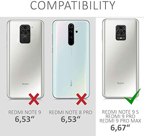 GORGCASE for Redmi Note 9S Case, Xiaomi Redmi Note 9 Pro/Note 9 Pro Max, Slim Graphic Fashion IMD Design Anti-Scratch Shook-Proof Armor Cute Teen Boy Girls Women Drop Protective Cover Flower