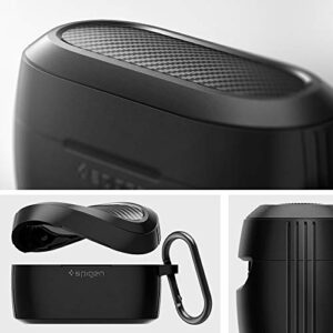 Spigen Rugged Armor Designed for Jabra Elite 75t Case - Matte Black