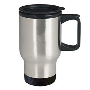 Manager Unique Tumbler Travel Coffee Mug Ideas for Birthday or Christmas. Being a Manager is easy, It's like riding a bike. Except the bike is on fire. You're on fire. Everything is on fire and