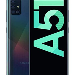Samsung Galaxy A51 128GB (6.5 inch) Display Quad Camera 48MP A515U T-Mobile/Sprint Unlocked Phone - Black (Renewed)