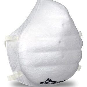 Honeywell Home N95 NIOSH-Approved Molded Cup Disposable Respirator Mask, 20-Pack (DC300N95)