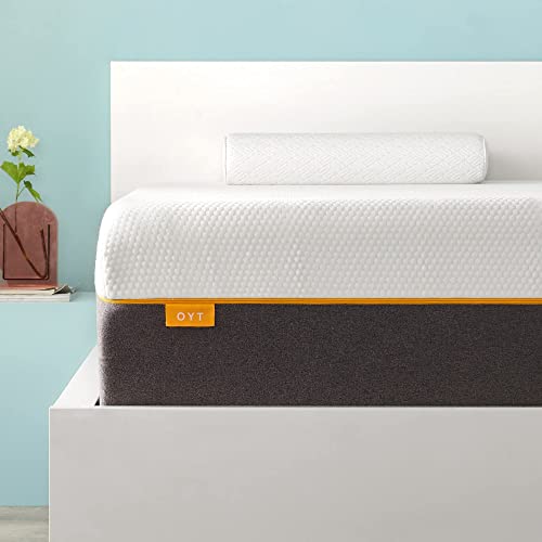 OYT Queen Size Mattress, 10" Inch Gel Memory Foam Queen Bed Mattress in a Box with CertiPUR-US Certified Foam for Sleep Supportive & Pressure Relief,Cloud-Like Experience