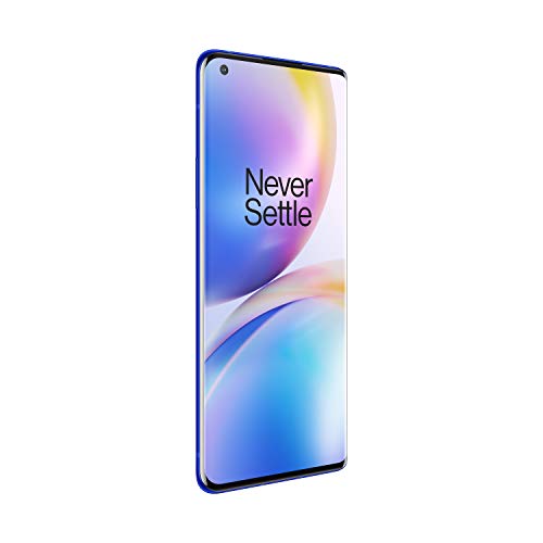 OnePlus 8 Pro (5G) Dual-SIM IN2023 256GB/12GB RAM (GSM + CDMA) Factory Unlocked Android Smartphone (Ultramarine Blue)- International Version