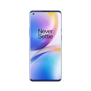 OnePlus 8 Pro (5G) Dual-SIM IN2023 256GB/12GB RAM (GSM + CDMA) Factory Unlocked Android Smartphone (Ultramarine Blue)- International Version