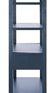 Safavieh Home Collection Johni Navy and Gold 5-Shelf Storage Etagere