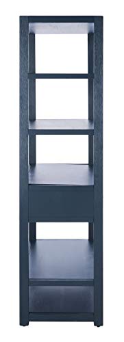 Safavieh Home Collection Johni Navy and Gold 5-Shelf Storage Etagere