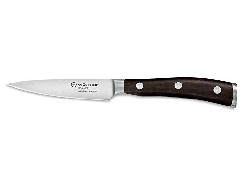 Wüsthof IKON Blackwood 3.5" Paring Knife