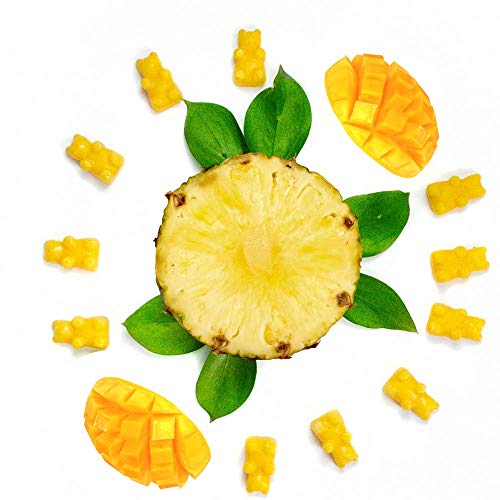 Happy Wax Pineapple Mango Scented Natural Soy Wax Melts – 8 Oz. of Scented Wax Melts, Made in USA