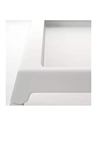 Aerglo IKEA Klipsk Multipurpose Foldable Bed Tray, 56 x 36 x 26 cm (White)
