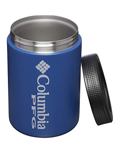 Columbia PFG Double-Wall Vacuum Can and Bottle Cozie, Carbon Flag