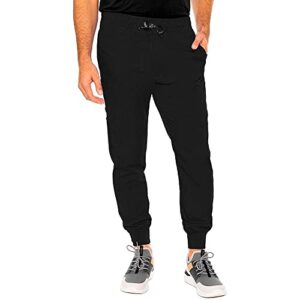 med couture rothwear men's bowen jogger pant, black, large