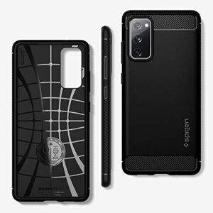 Spigen Rugged Armor Designed for Samsung Galaxy S20 FE 5G Case (2020) - Matte Black