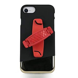 SPIIDERGRIIP Comfortable and Secure Phone Griip - Universal Grip for All Smartphones Red