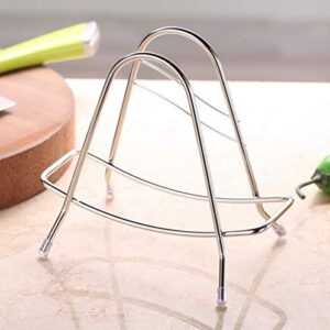 Cutting Board Storage Rack Stainless Steel Wire Chopping Board Board Holder Stand fit for Kitchen Organizer Drying Rack fit for Kitchen Storage