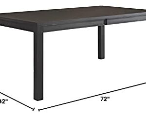 Signature Design by Ashley Jeanette Rectangular Dining Room Table, Black