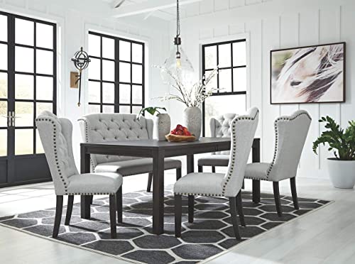 Signature Design by Ashley Jeanette Rectangular Dining Room Table, Black