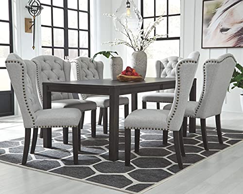 Signature Design by Ashley Jeanette Rectangular Dining Room Table, Black