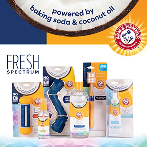 Arm & Hammer Fresh Spectrum Dog Toothpaste for Puppies, 2 oz | Baking Soda Dog Toothpaste Coconut Mint to Fight Tartar, Polish & Whiten Teeth, & Freshen Breath