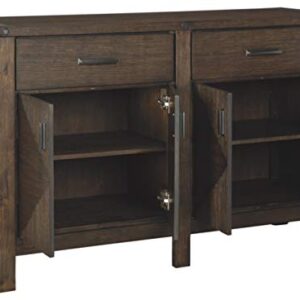 Signature Design by Ashley Dellbeck Dining Room Server, Brown